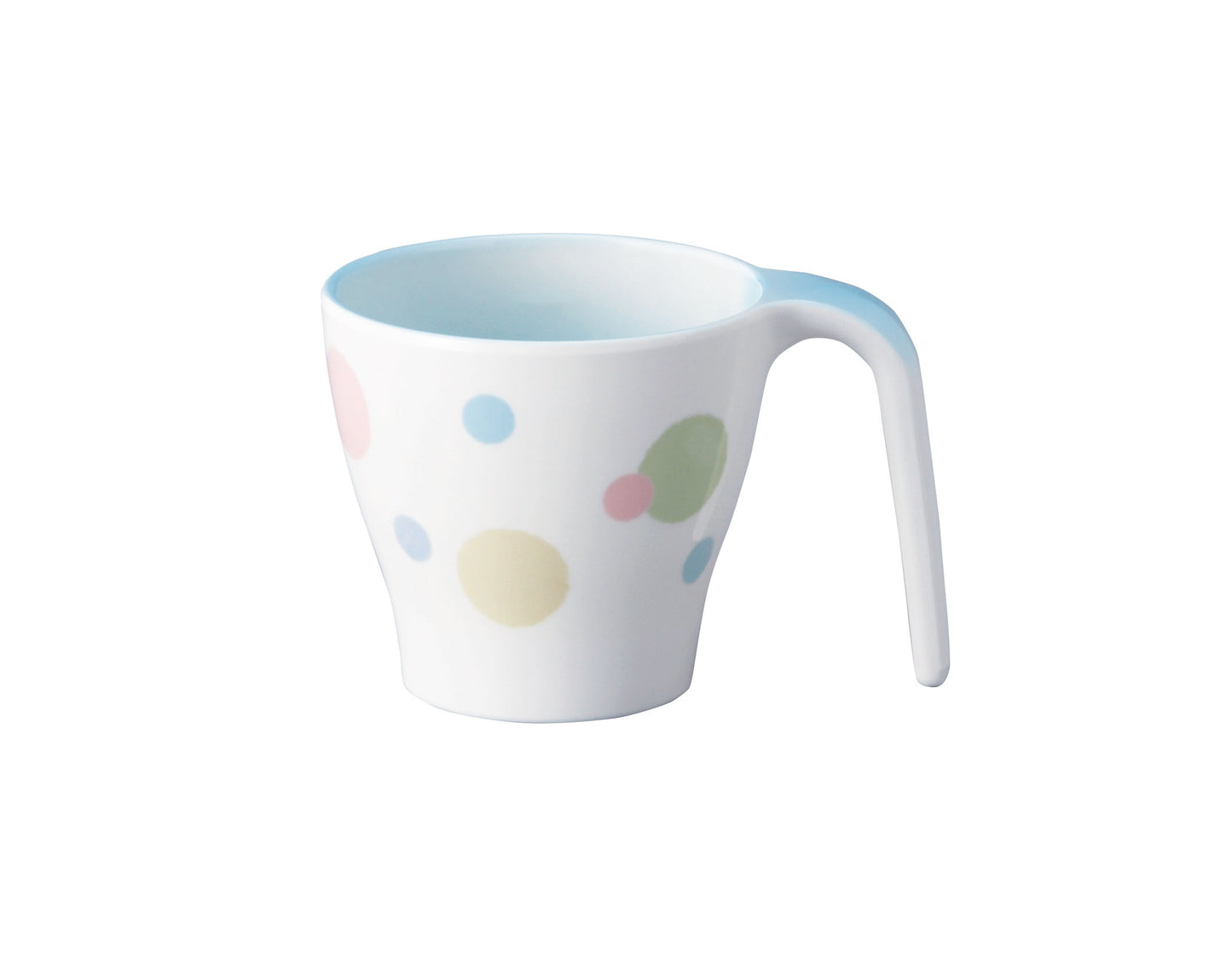 3501-0161 メラミン食器 リープカップ カップ ∅8.6×12×7.8H・260ml 蓋(シリコン) ∅9.2×1.1H