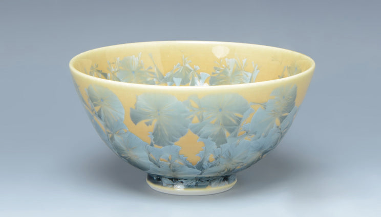 3103-0051 京焼 飯碗 花結晶 12.5φ×H6cm