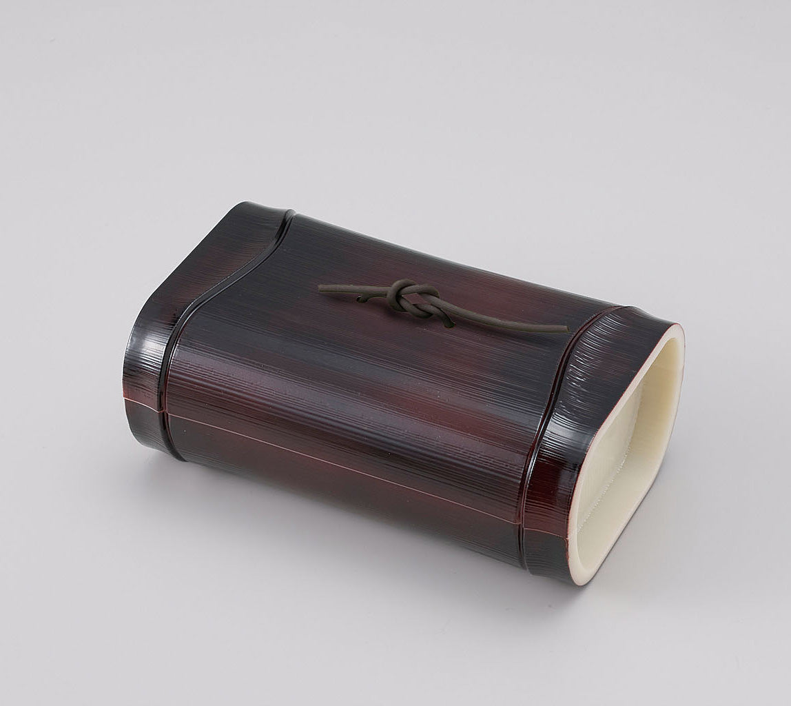 3201-0101 自社製越前漆器 食洗器OK
耐熱竹弁当シリーズ 若身・蓋
(身20×10.5×H4.5 蓋20×10.5×H3.5)