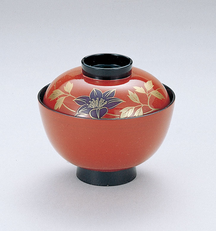 3103-0111 自社製越前漆器 食洗器OK
耐熱3.7寸みやこ椀 (11.1φ×H10)
朱色系シリーズ