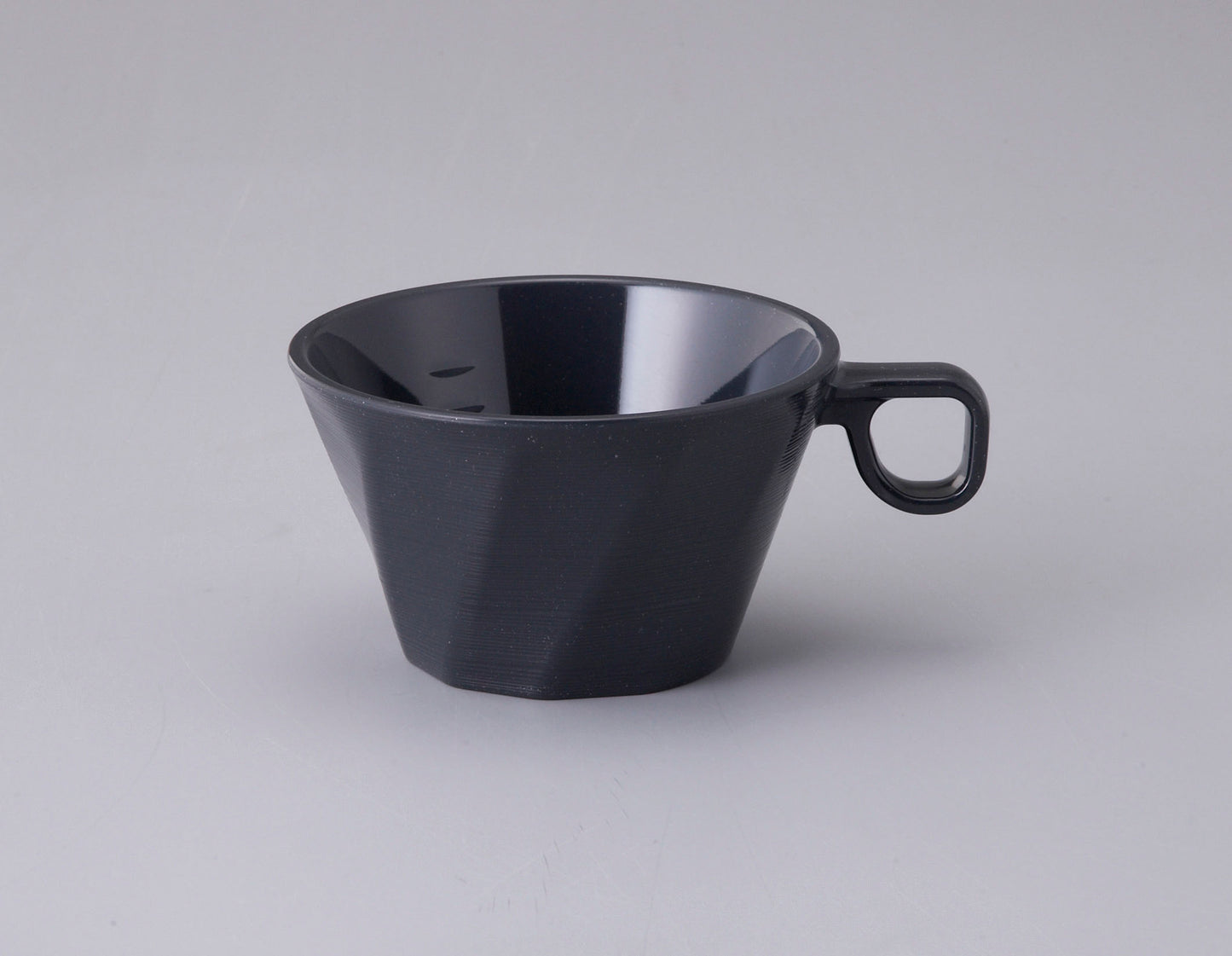 3501-0201 メラミン食器 千波カップ カップ∅11.2×14.3×6.5H・320ml 蓋∅11×2.5H