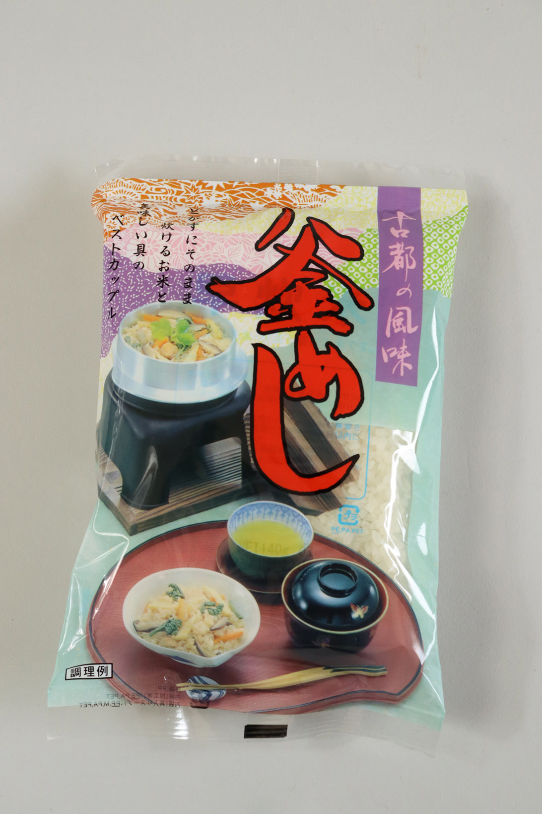 3202-0003 京の釜めし 〈固形燃料約18分〉〈具材200g・米140g〉各50食入、7種類