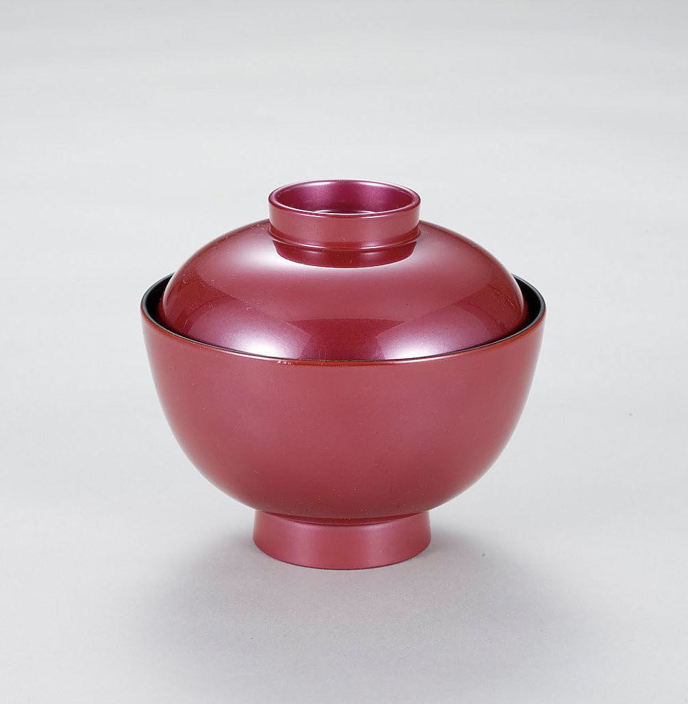 3103-0111 自社製越前漆器 食洗器OK
耐熱3.7寸みやこ椀 (11.1φ×H10)
朱色系シリーズ