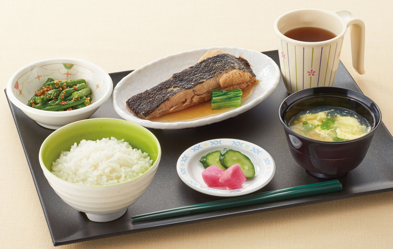 3301-0034 メラミン食器 ロクロ飯碗・中 コヒキシリーズ 目安:白飯160g (身 ∅12.3×7.1H・410ml 蓋 ∅12.4×2.7H)