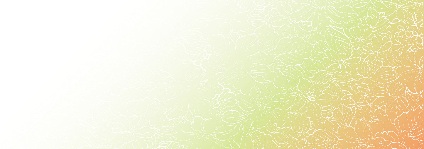 3602-0001　テーブルマット  13cm 100枚入
(38×13cm, 無蛍光,上質紙70g/㎡)
ピンク・オレンジ・黄色系