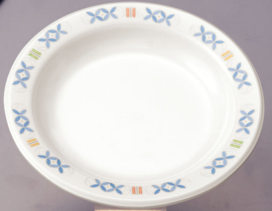 3303-0013　メラミン食器　小皿　七宝 ∅10.4×1.6H