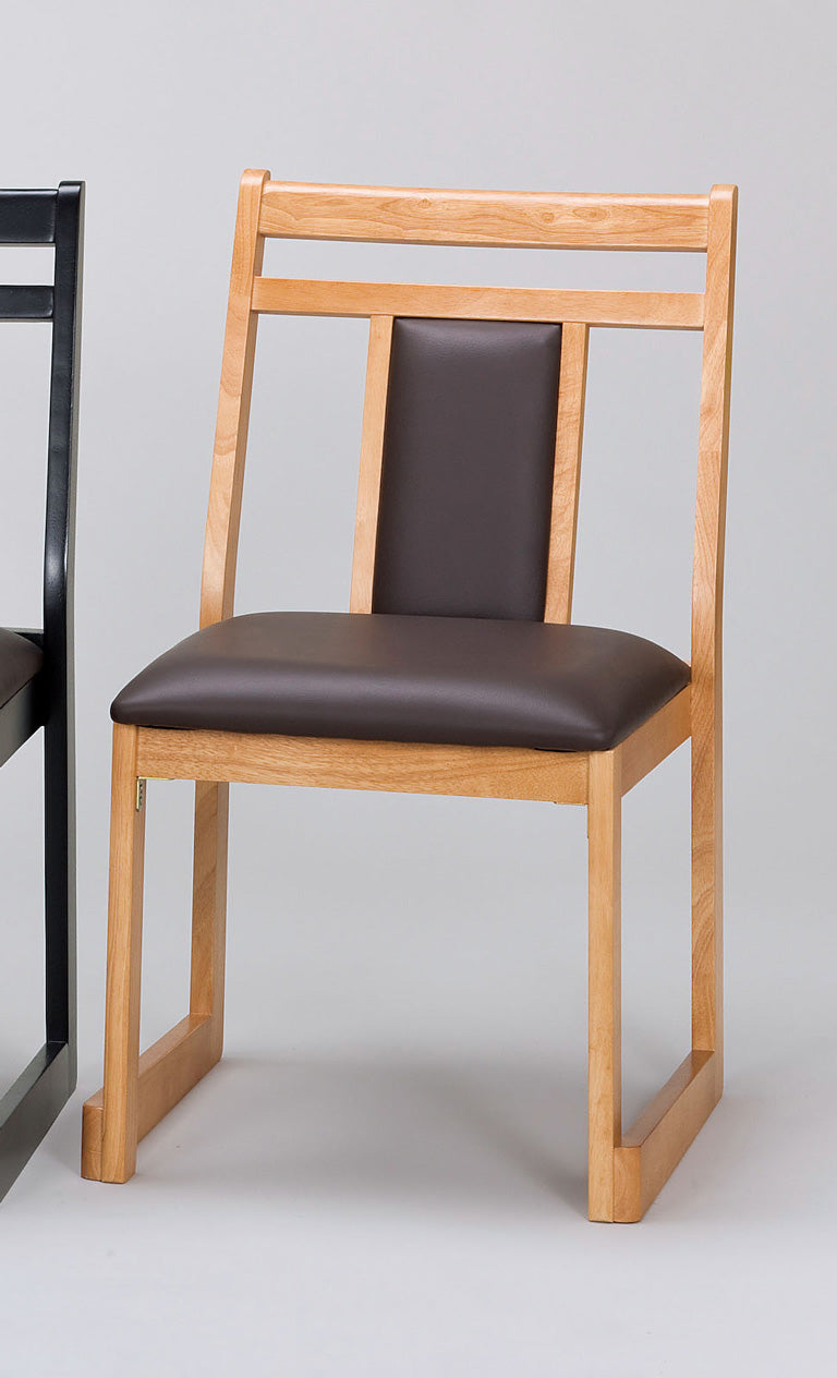 1201-0052　新背もたれ付椅子
（W47×D47×H70(35)・78(43)）